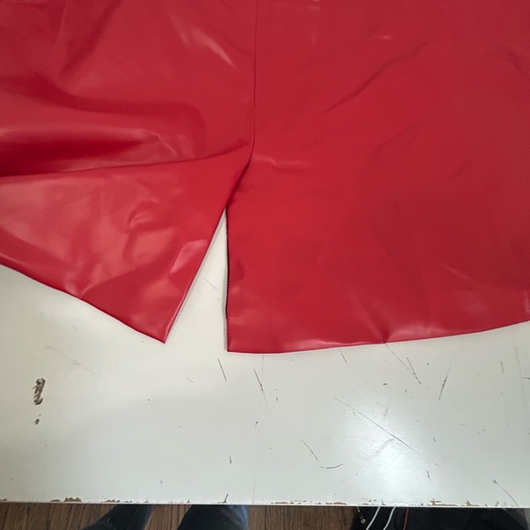 Hairbrella red women Rain Jacket, Waterproof, Satin-Lined Hood,size L - Picture 5 of 14